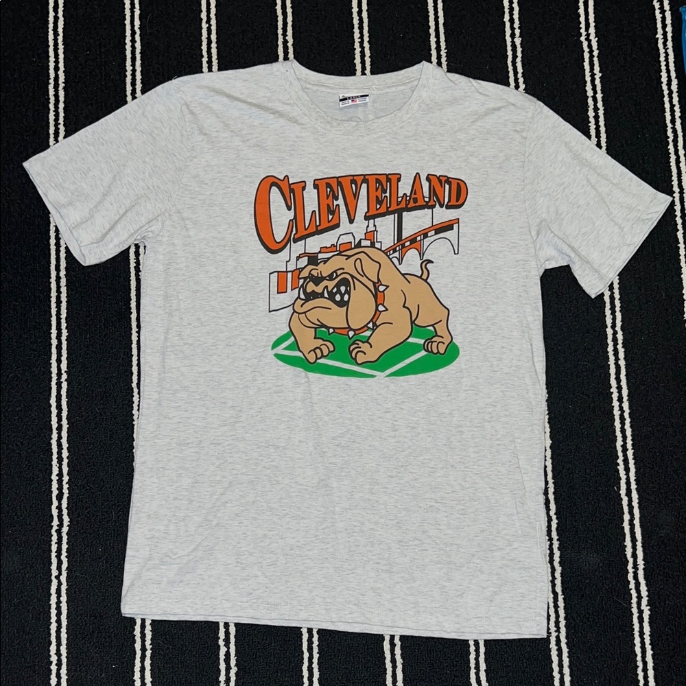 Where I’m From Grey Cleveland Browns Dawg Pound T-shirt